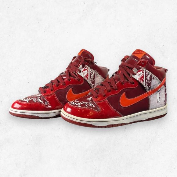 Nike SB Dunk High Dontrelle Willis Collection Royale Red Men Size 8.5 313599-681 main image 8